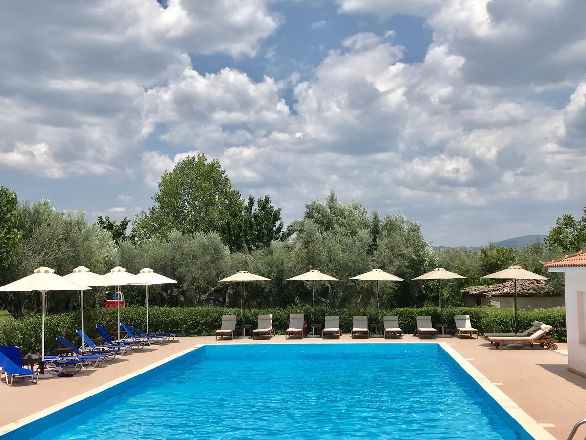 Castle View Bungalows Mystras Exterior foto