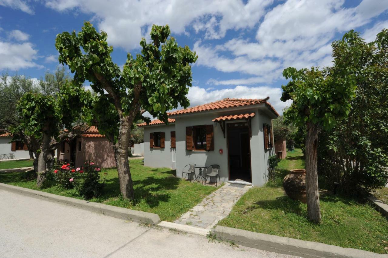 Castle View Bungalows Mystras Exterior foto